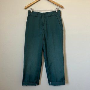 Dickies UO Exclusive High-Waisted Ankle Pant Olive Sz 4